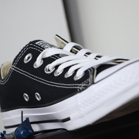 Classic Black Converse All Star Low Top - Picture 4 of 7